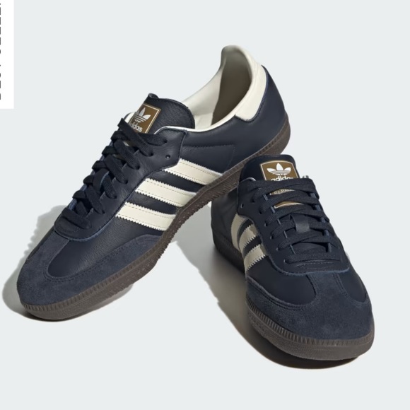 adidas Shoes - Adidas samba og night navy cream white gum sneakers NWB